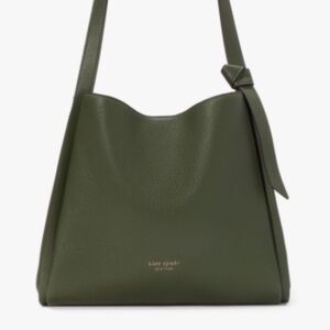 Kate Spade Olive Green Knott  Shoulder Bag